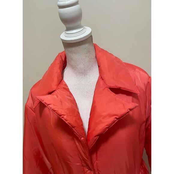 New Anthropologie x Maeve Cinched Puffer Coat Size M - Picture 6 of 12